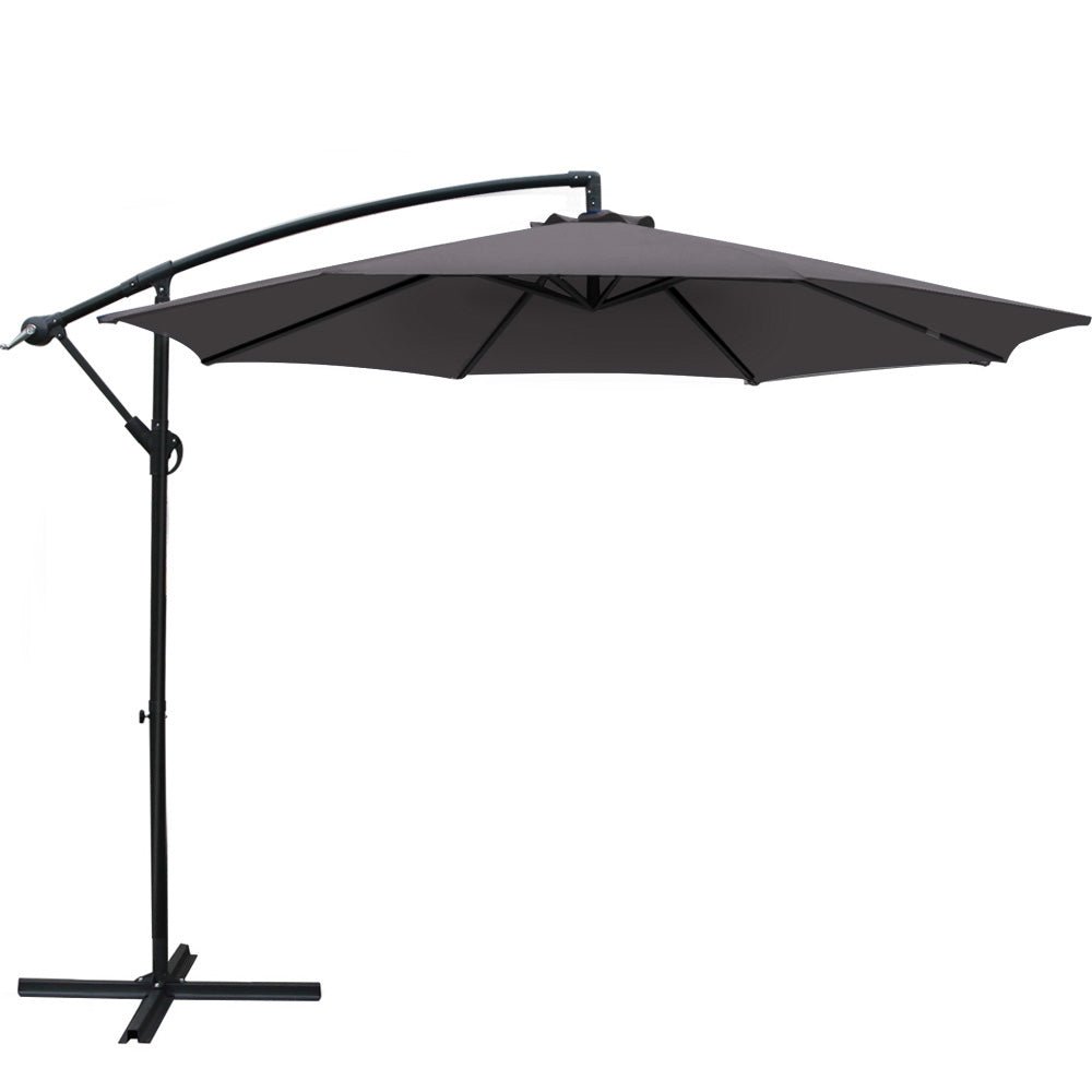 Stay Cool and Stylish with the Instahut 3M Cantilever Outdoor Umbrella - Outdoor Immersion