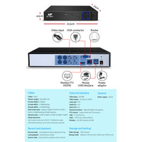 Thumbnail for UL-tech CCTV Security System 4CH DVR 4 Cameras 1TB Hard Drive