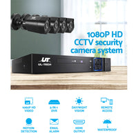 Thumbnail for UL-tech CCTV Security System 8CH DVR 4 Cameras 1TB Hard Drive