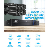 Thumbnail for UL-tech CCTV Security System 8CH DVR 8 Cameras 1TB Hard Drive