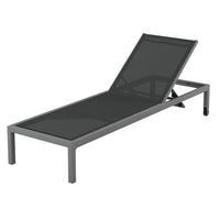 Thumbnail for Gardeon Sun Lounge Outdoor Lounger Aluminium Folding Beach Chair Wheels Patio