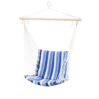 Thumbnail for Gardeon Hammock Chair Swing Camping Blue