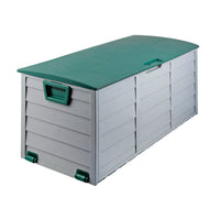 Thumbnail for Gardeon Outdoor Storage Box 290L Lockable Organiser Garden Deck Shed Tool Green