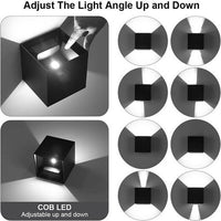 Thumbnail for LED Wall Light Cube 12W Waterproof Outdoor Indoor Lighting Fixtures Cool