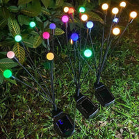 Thumbnail for NOVEDEN 3 Pieces Solar Powered Firefly Lights (Color Light)