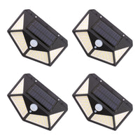 Thumbnail for NOVEDEN 4 Packs Solar LED Lights with 3 Light Modes (Black)
