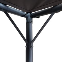 Thumbnail for Wallaroo 3x3m Butterfly Steel Gazebo - Charcoal