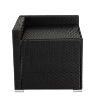Thumbnail for 8PCS Outdoor Furniture Modular Lounge Sofa Lizard-Black