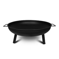 Thumbnail for Portable Outdoor Fire Pit Fireplace Open Patio Heater Garden Plant Bowl Steel