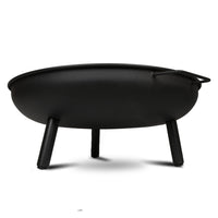 Thumbnail for Portable Outdoor Fire Pit Fireplace Open Patio Heater Garden Plant Bowl Steel