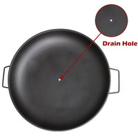 Thumbnail for Portable Outdoor Fire Pit Fireplace Open Patio Heater Garden Plant Bowl Steel