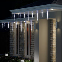 Thumbnail for LED Icicle Tube Lights 24-Pack Available in 2 Colors - White