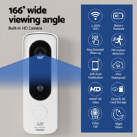 Thumbnail for UL-tech Wireless Doorbell Security Camera