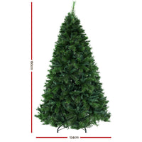 Thumbnail for Jingle Jollys Christmas Tree 1.8M Xmas Tree Decorations Pine Needles 1024 Tips