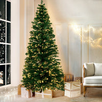 Thumbnail for Jingle Jollys 1.8m Christmas Tree Optic Fibre LED Xmas tree Warm White