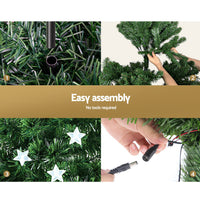 Thumbnail for Jingle Jollys 2.1m Christmas Tree Optic Fibre LED Xmas tree Multi Colour