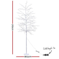 Thumbnail for Jingle Jollys Christmas Tree 2.1M 480 LED Trees With Lights Warm White