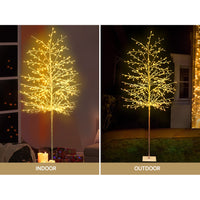 Thumbnail for Jingle Jollys Christmas Tree 2.1M 480 LED Trees With Lights Warm White