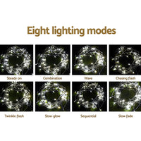 Thumbnail for 3X6M Christmas Lights Curtain Light Cool White 600 LED Jingle Jollys