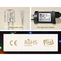 Thumbnail for 20M Christmas Lights Icicle Light 800 LED Multi-coloured Jingle Jollys