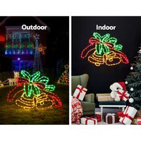 Thumbnail for 0.76M Christmas Lights 216 LED Bell Motif Light Decorations Jingle Jollys