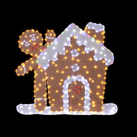 Thumbnail for 330 LED Christmas Lights Gingerbread Motif Fairy Light Decoration Jingle Jollys