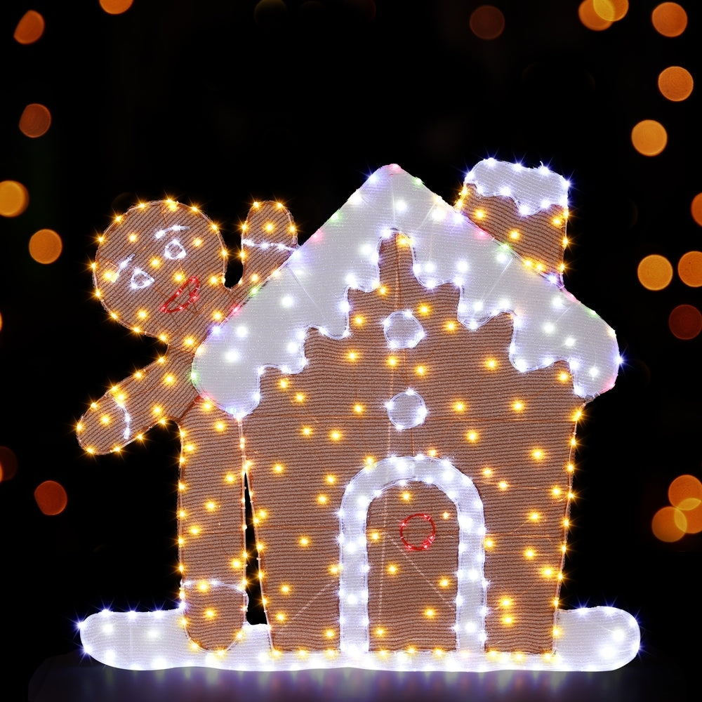 330 LED Christmas Lights Gingerbread Motif Fairy Light Decoration Jingle Jollys