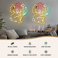 Thumbnail for 0.48M Christmas Lights Motif 216 LED Rope Light Outdoor Decoration Jingle Jollys