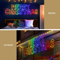 Thumbnail for 1.6M Christmas Lights Motif 360 LED Rope Light Outdoor Decoration Jingle Jollys