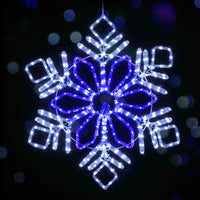 Thumbnail for 0.82M Christmas Lights 304 LED Snow Motif Light Decorations Jingle Jollys