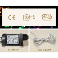 Thumbnail for 2.1M Christmas Lights 631 LED Train Motif Light Decorations Jingle Jollys