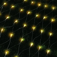 Thumbnail for 1000 LED Christmas Lights 4mx6m Net String Light Warm White Jingle Jollys