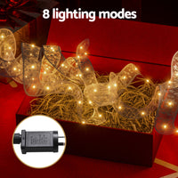 Thumbnail for 20M Christmas Lights Ribbon Fairy Light 200 LED Warm Jingle Jollys