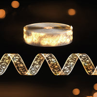 Thumbnail for 20M Christmas Lights Ribbon Fairy Light 200 LED Warm Jingle Jollys