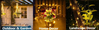 Thumbnail for 200 Waterproof LED Solar Fairy Light Outdoor with 8 Lighting Modes for Home,Garden and Decoration - Outdoor Immersion