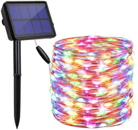 Thumbnail for 20m 200 LED Solar Powered Outdoor Lights with 8 Lighting Modes and Waterproof for Home, Garden, Decoration - Outdoor Immersion