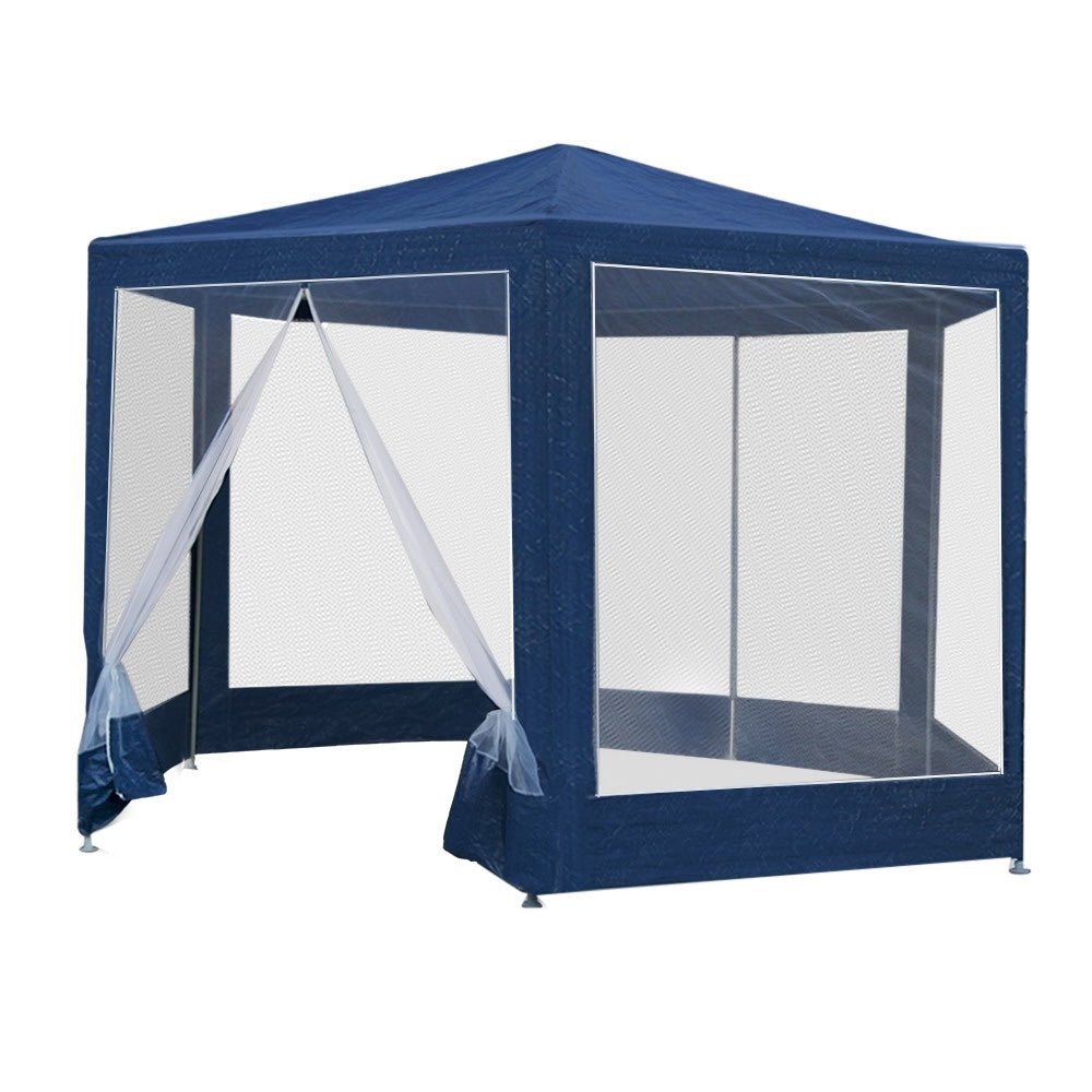 2.5m x 2m Outdoor Navy Gazebo Marquee Tent - Outdoor Immersion