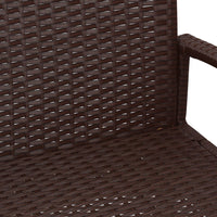 Thumbnail for 3 Piece Outdoor PE Wicker Chair & Glass Table Set - Outdoor Immersion