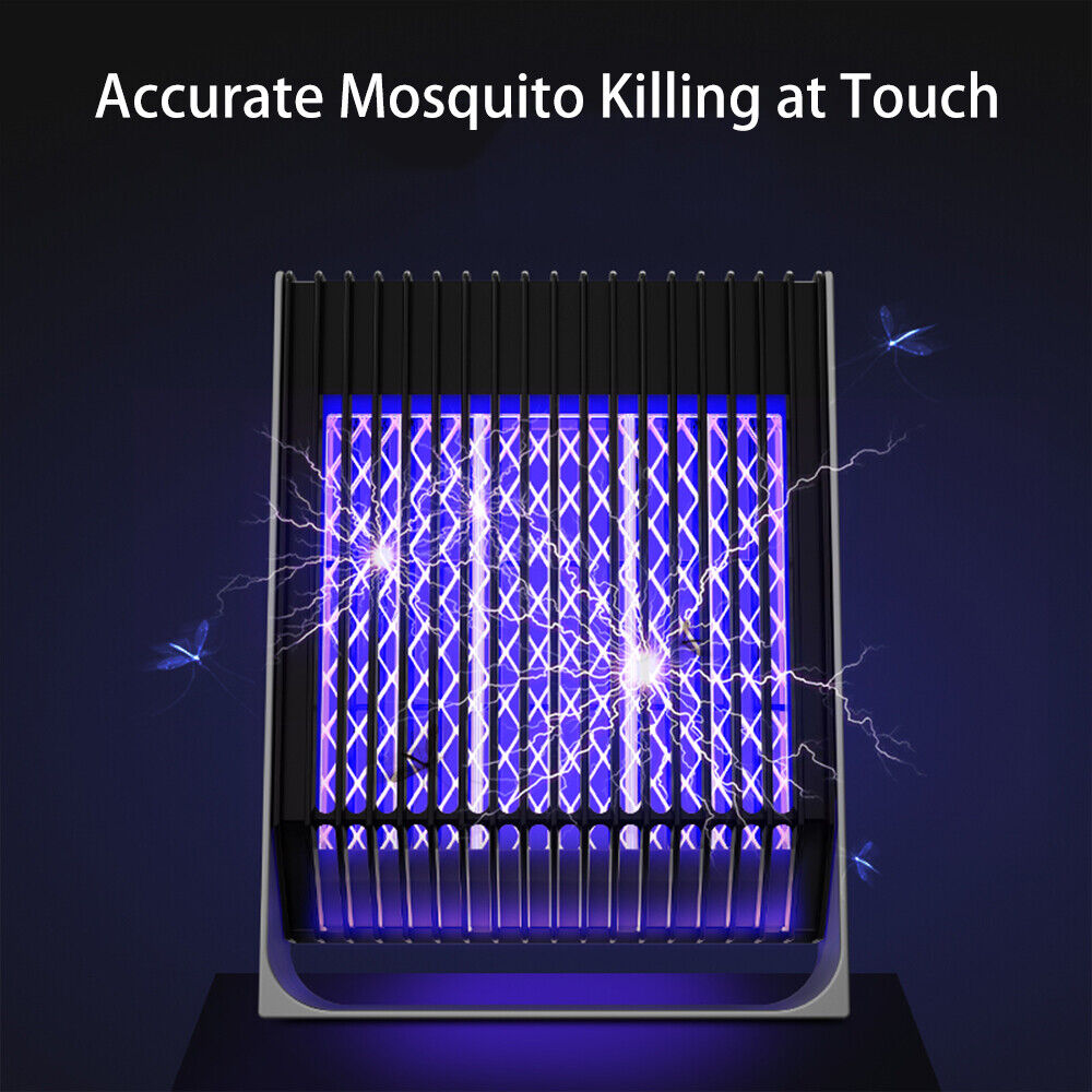 Electric Mosquito Killer Lamp Insect Catcher Fly Bug Zapper Trap LED UV Mozzie