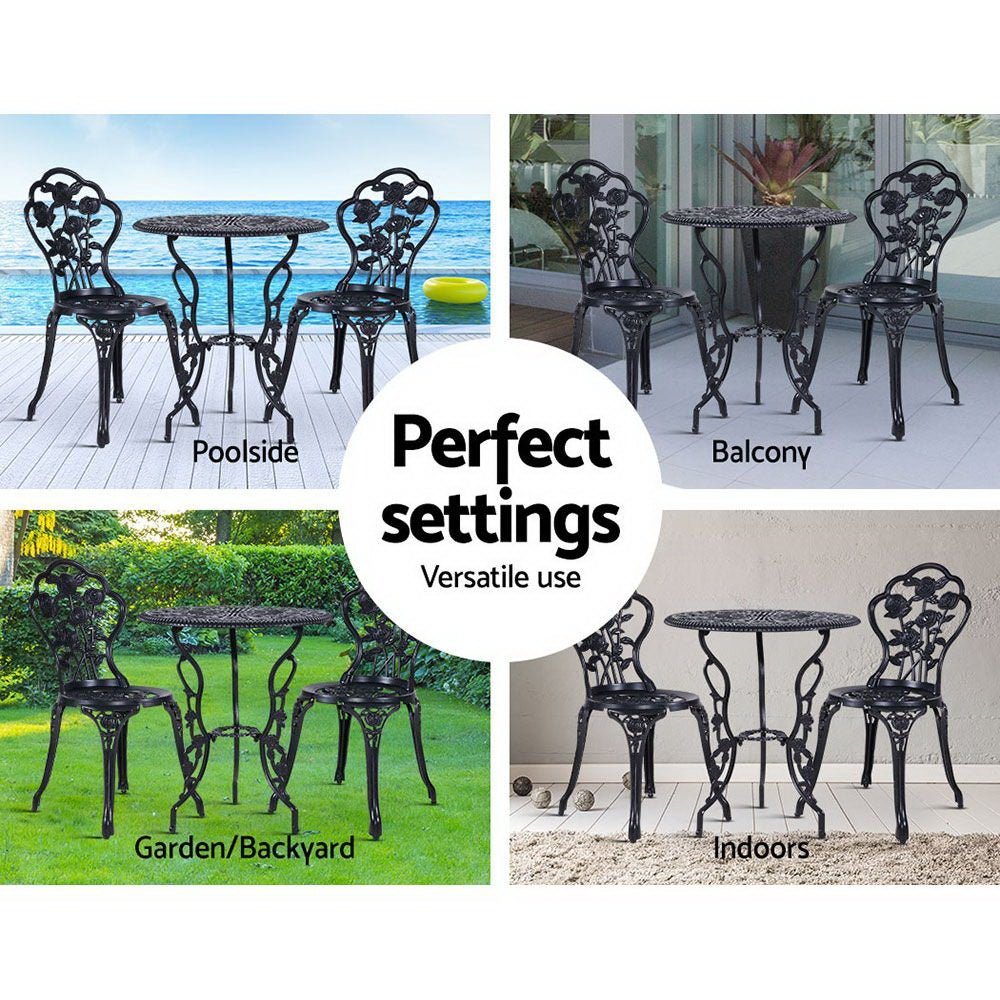 Classic 3 Piece Outdoor Setting - Outdoor Immersion