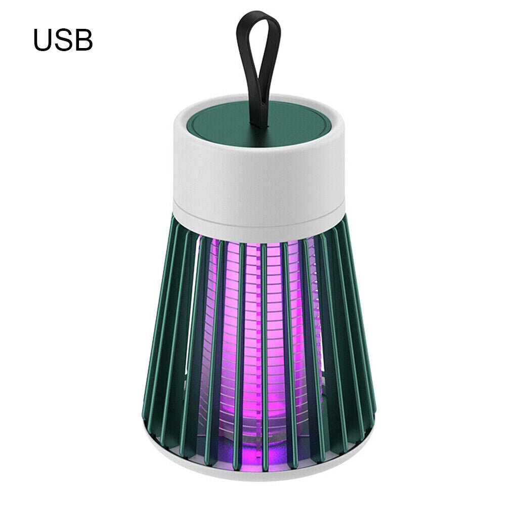 Electric Mosquito Killer Lamp Insect Catcher USB Fly Bug Zapper Trap LED UV Mozzie - Outdoor Immersion