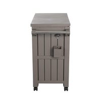 Thumbnail for Garden Bar Serving Cart with Cooler (Taupe) - Outdoor Immersion
