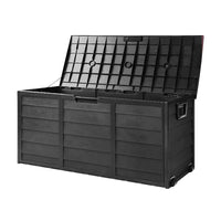 Thumbnail for Gardeon 290L Outdoor Storage Box - All Black - Outdoor Immersion
