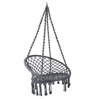 Thumbnail for Gardeon Hammock Swing Chair - Grey - Outdoor Immersion