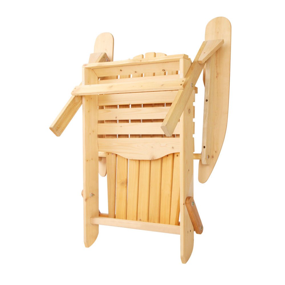 Gardeon Outdoor Chairs Furniture Beach Chair Lounge Wooden Adirondack Garden Patio - Outdoor Immersion