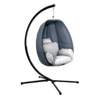 Thumbnail for Gardeon Outdoor Furniture Egg Hammock Hanging Swing Chair Pod Lounge Chairs - Outdoor Immersion