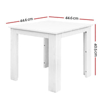 Thumbnail for Gardeon Outdoor Side Beach Table - White - Outdoor Immersion