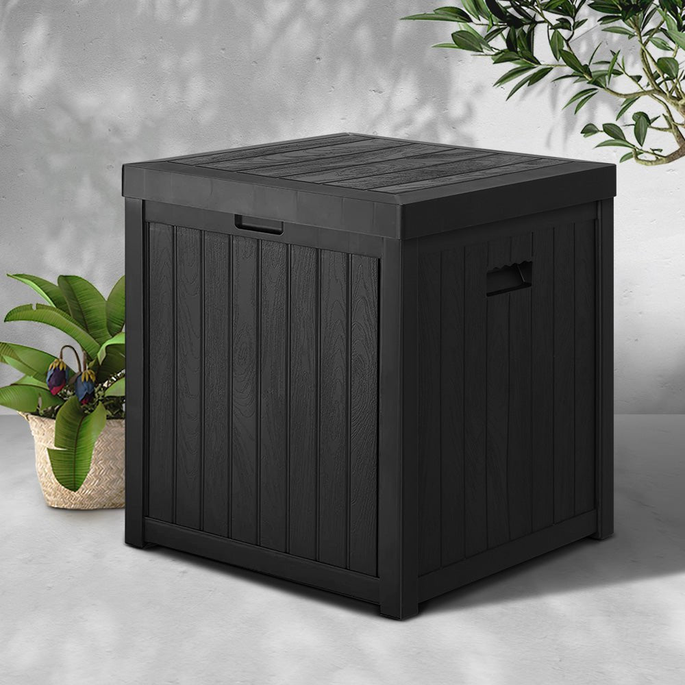 Gardeon Outdoor Storage Box 195L Bench Seat Garden Deck Toy Tool Sheds - Outdoor Immersion