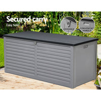 Thumbnail for Gardeon Outdoor Storage Box 490L Bench Seat Indoor Garden Toy Tool Sheds Chest - Outdoor Immersion