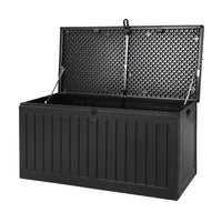 Thumbnail for Gardeon Outdoor Storage Box Container Garden Toy Indoor Tool Chest Sheds 270L Black - Outdoor Immersion